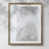 Papier avec cadre noyer
