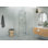 Halo 39 in. x 37 in. x 78 in. 90-degree Fully Frameless Glass Hinged Shower Enclosure