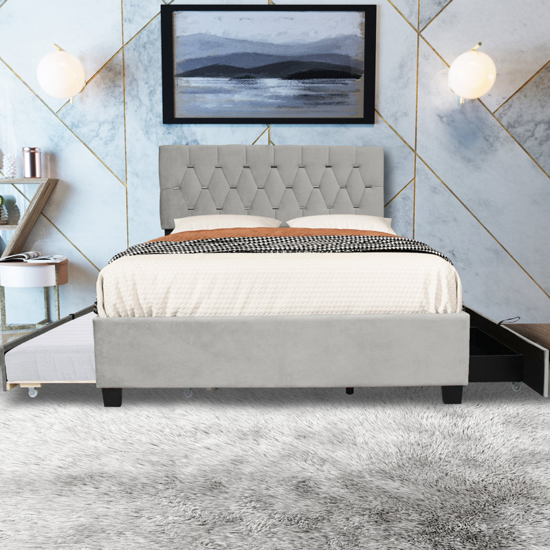 Dodwell Upholstered Panel Bed