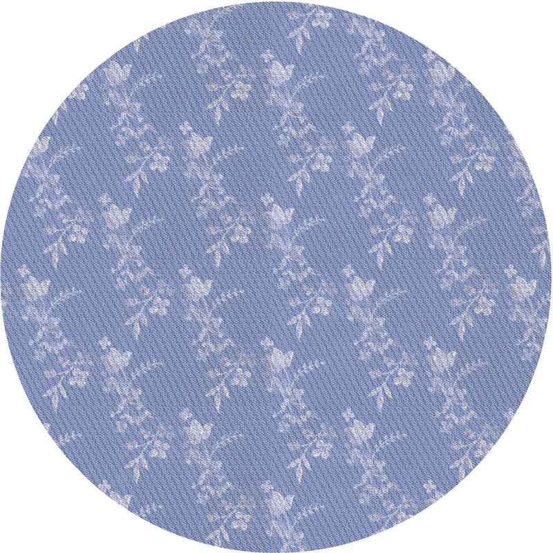 Abdurrahman Floral Indoor Rug, Round 3'