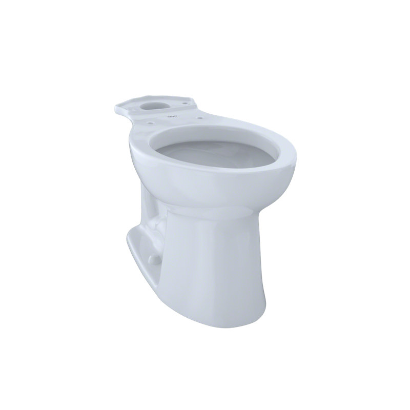 TOTO® Entrada™ Universal Height Elongated Toilet Bowl, Cotton White