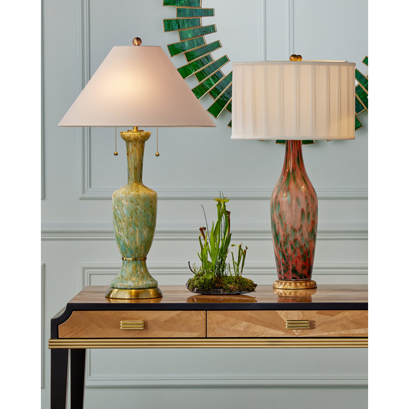 Classico Table Lamp, Light Beige, Antique Brass