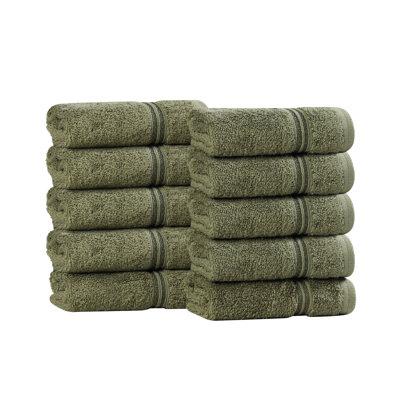 Oleg Egyptian Cotton Washcloth Set