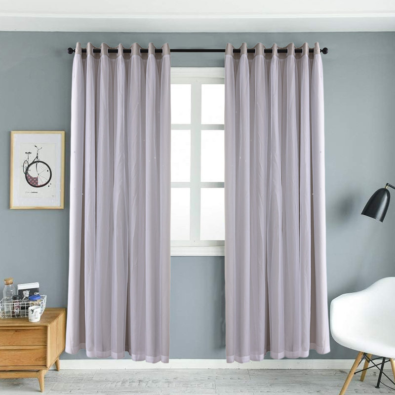 Blackout Curtain Pair, Beige