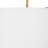 Theresa Semi-Flush Mount - Brass-87387599