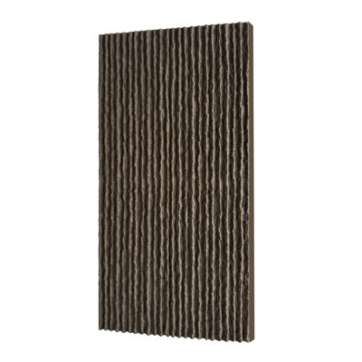 3D Faux Stone Wall Panels, 4-Piece PU Decorative Accent Wall Panels, Lightweight Waterproof Wall Panels for TV Wall, Living Room & Office, 47.2" x 23.6"
