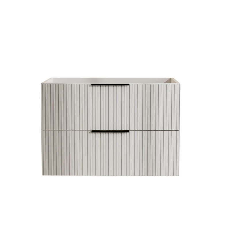 Meuble-lavabo moderne flottant avec rangement spacieux