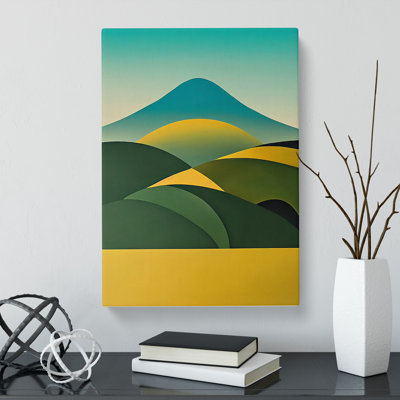 Landscape Minimalism - Wrapped Canvas