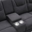 Canapé inclinable manuel de 94,4 po Cezaria