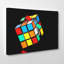 Rubik Cube Photographic - Wrapped Canvas-19042541