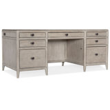 Burnham Solid Wood Executive Desk
