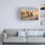 «Lacagnia Donkey Duo On Canvas» par Trudi Simmonds, reproduction-1909400304