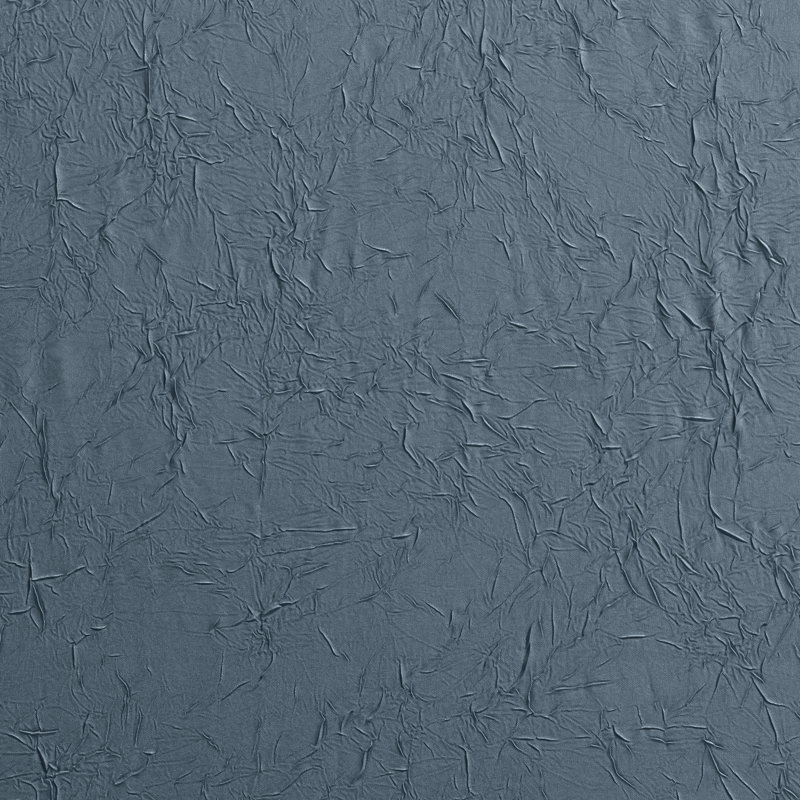 Paulisha Semi Sheer Single Panel, 48" W x 63" L, Blue