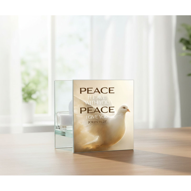 Tealight Peace I Leave With You Peace I