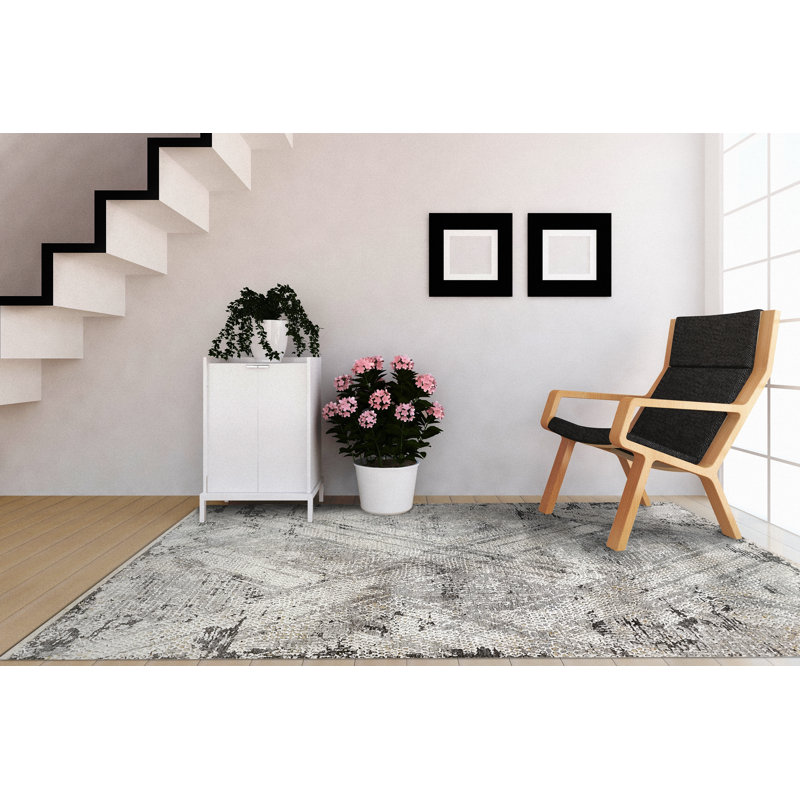 Tapis gris, Rectangle 9 pi x 12 pi