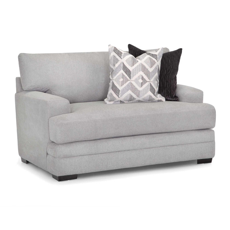 Fauteuil Raybon Flossy, gris
