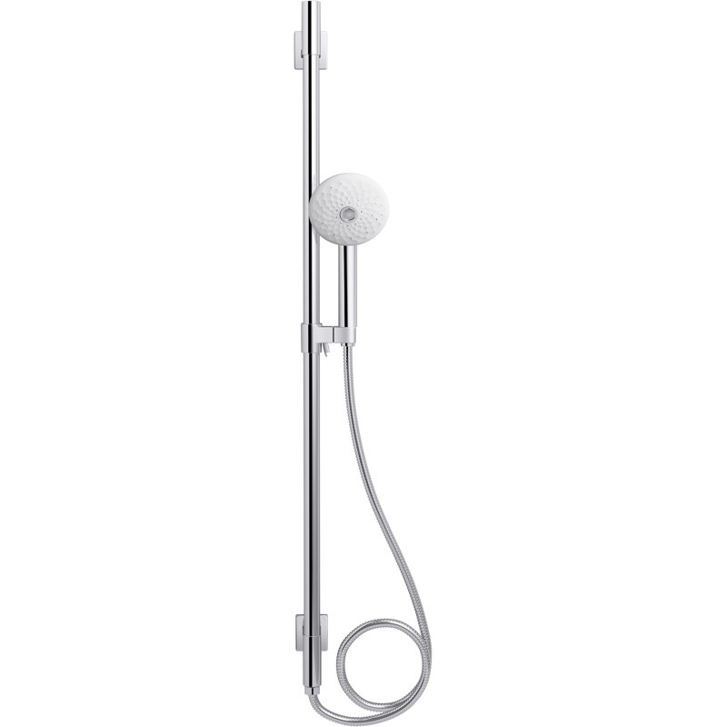 Exhale B120 Rain Handheld Shower Head, Polished Chrome