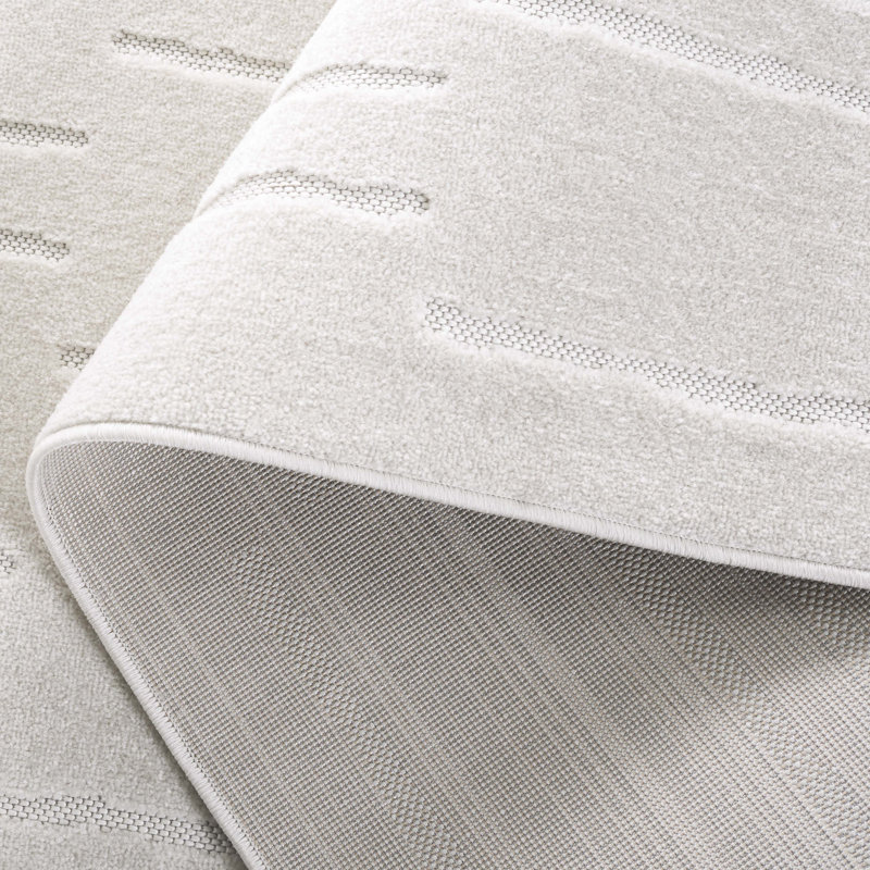 Tapis à motif géométrique Kevonte Performance, Rectangle 5 pi 2 po x 7 pi 6 po