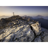 Dolomites, Italy, Sunrise Print by Frank Peters