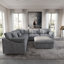 Canapé modulaire avec repose-pieds 6 pièces Elowen-321688283