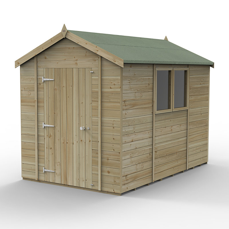 Timberdale 10 x 6 Apex Shed, Yes