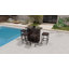 Skiba Metal Wicker Bar Set with Stools-98209520