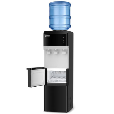 Sturdy Freestanding 4-in-1 Top‑Loading Water Dispenser With Ice Maker