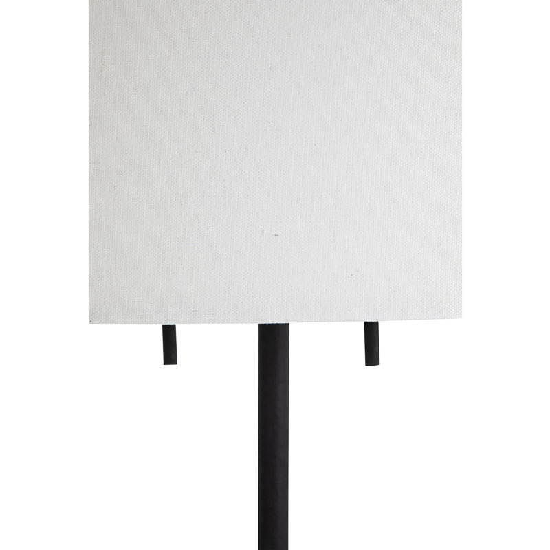 Charta Floor Lamp, Plaster Black