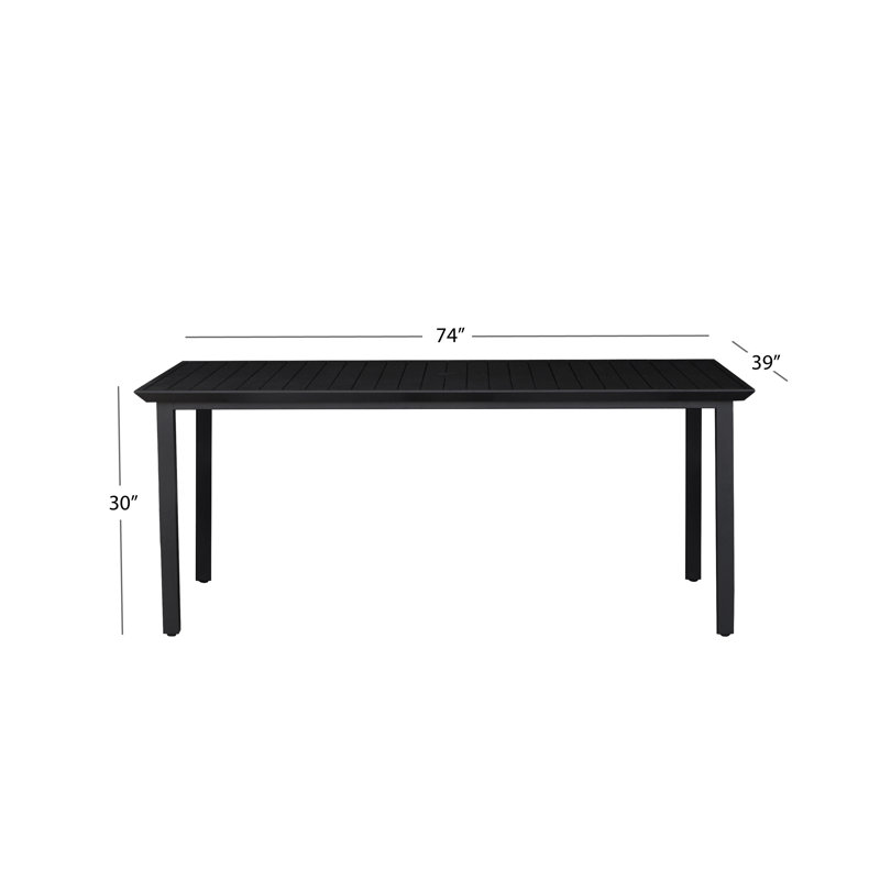 Kempson 15Pc Outdoor Estate Collection, blanc