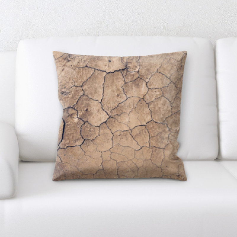 Microsuede Reversible Throw Pillow