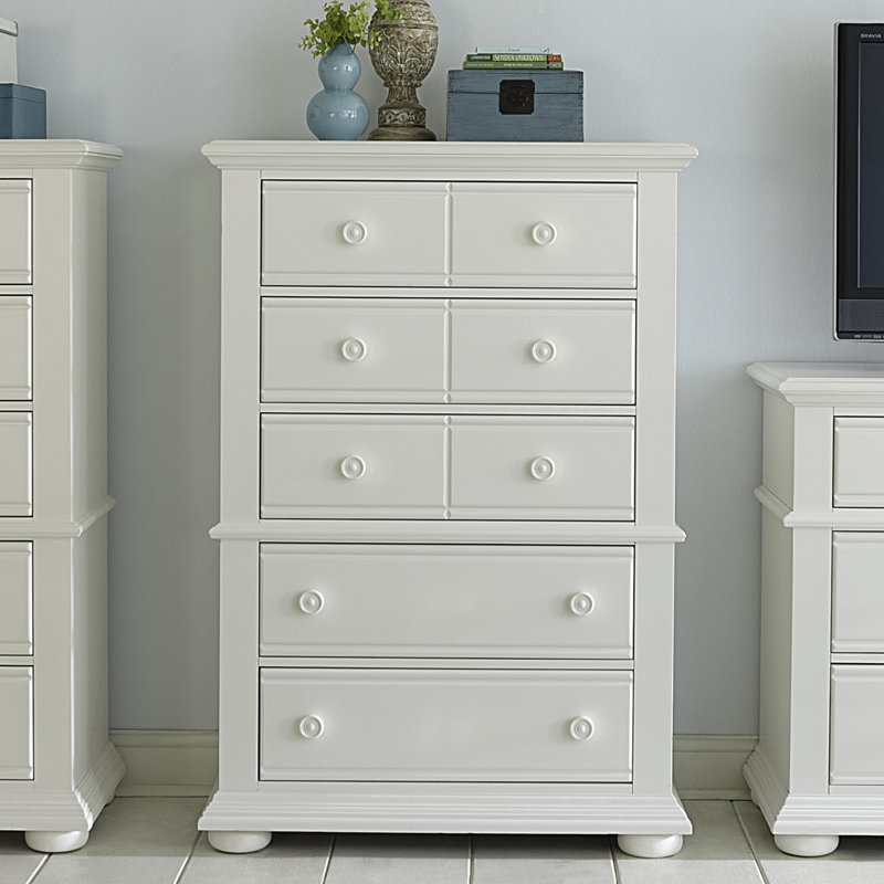 Commode 5 tiroirs Alvy