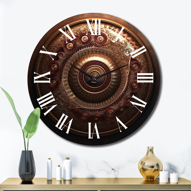 Metal Wall Clock, Extra Large