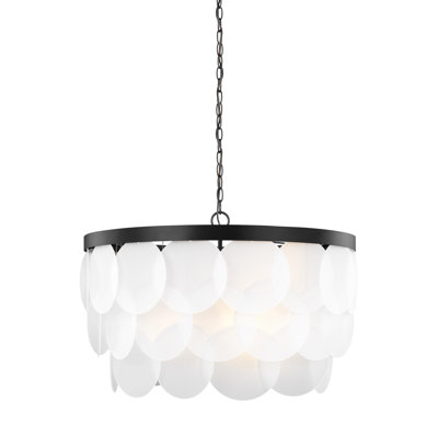 Ainsley 8 - Light Dimmable Tiered Chandelier