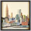 « new york city horizon », impression