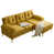 Velours jaune est en rupture de stock