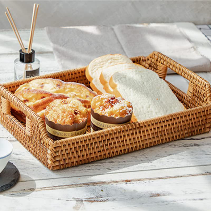 August Grove Wicker Tray