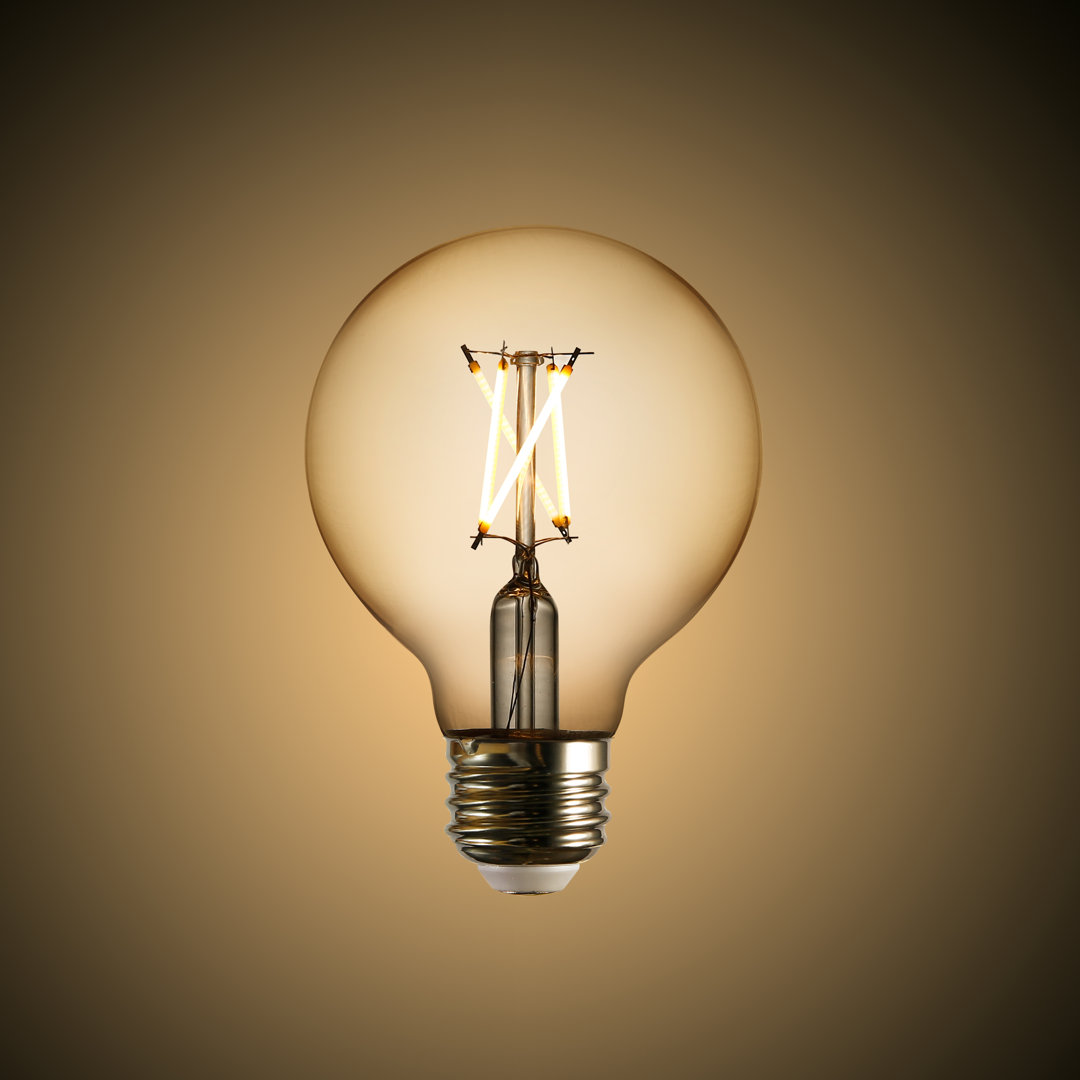 60 Watt Equivalent G25 E26/Medium (Standard) Dimmable 2700K LED Bulb (Set of 4) Light Society