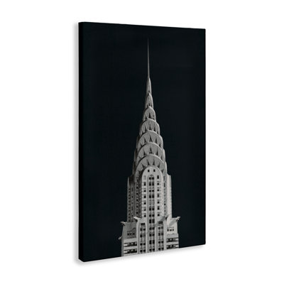 Chrysler Building Architecture Canvas, design by Wild Apple Portfolio