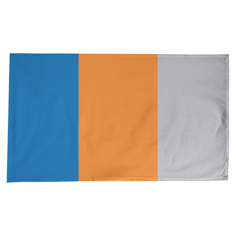 Nappe basket New Orleans, New York,Blue/Orange/Silver
