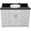 Meuble-lavabo simple 49 po Abdikhaliq