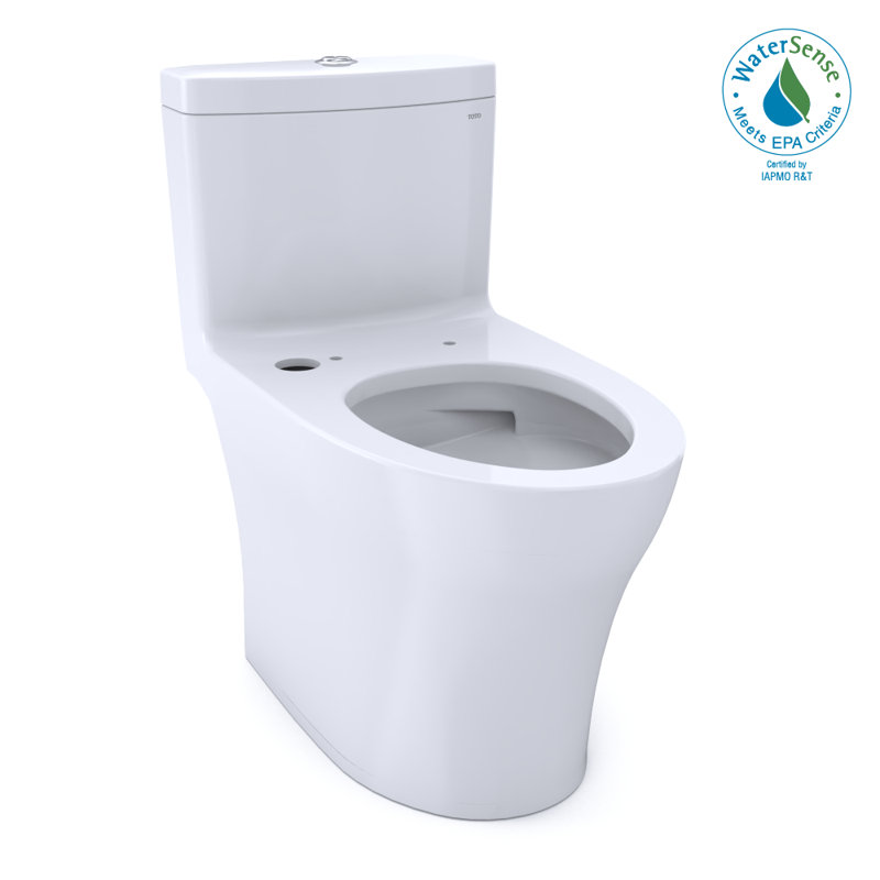 Aquia IV Dual-Flush Elongated One-Piece Toilet (Seat Not Included)
