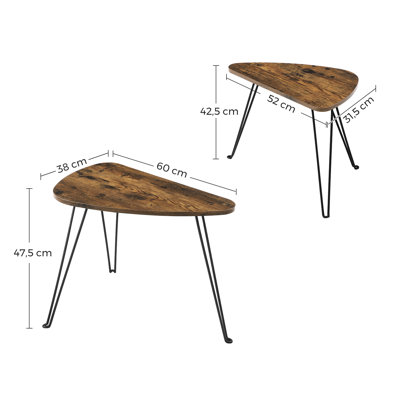 Adairsville 2 Piece Nest of Tables