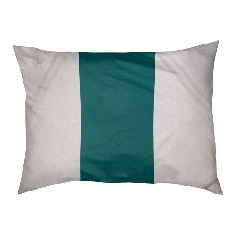 Coussin d'extérieur pour chien Florida Tribe, Grand (l 50 po x P 40 po x H 7 po), Blanc / aqua