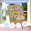 Bibliothèque à 5 niveaux pour enfants, idéale pour la chambre de bébé, la salle de jeux ou la chambre d'enfant.-273869347