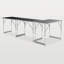 3 pièces table de travail pliante en aluminium 39 po à hauteur réglable avec poignée pour le camping en atelier