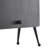 Analog Iron Mechanical Tabletop Clock Black