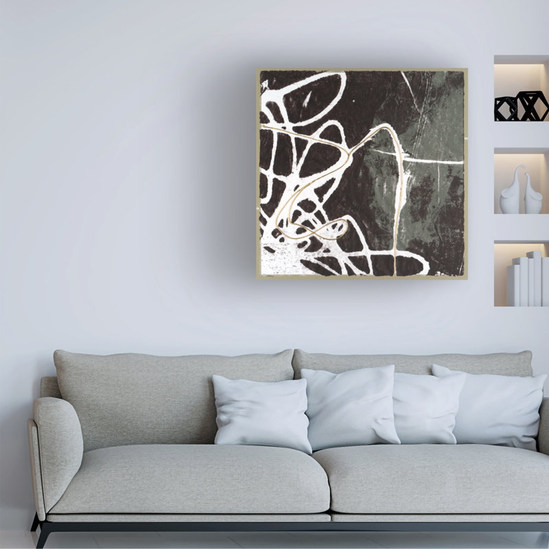 Deep Water Coral III sur toile, H 18 po x l 18 po x P 2 po