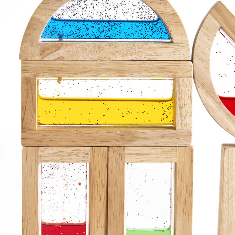 Shimmering Water Rainbow Blocks Learning Toy