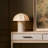 Clover Table Lamp-Taupe Marble