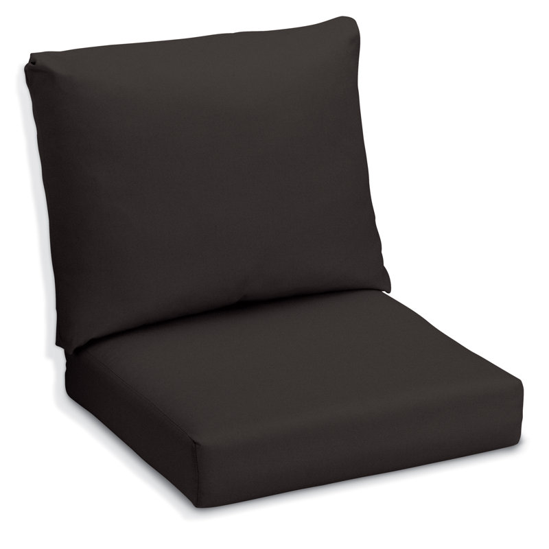 Coussin de chaise berçante d'extérieur Myler Sunbrella, Noir